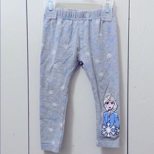 Disney Grey Frozen Elsa Leggings